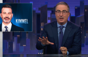 ジョン・オリバー、キンメル批判